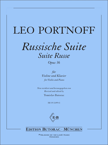 Cover - Portnoff, Russian Suite op. 36